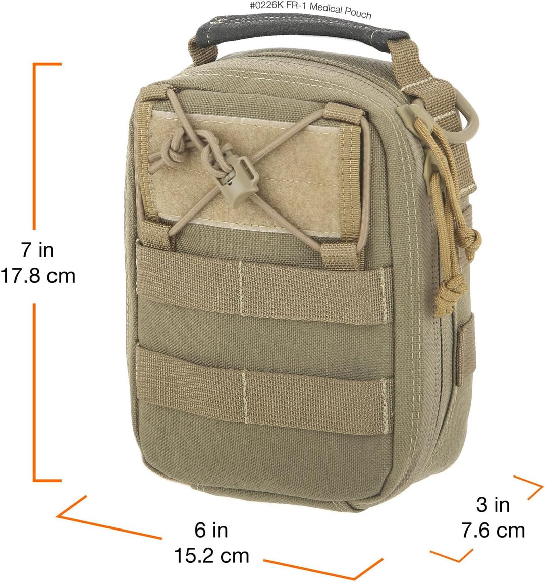 Maxpedition FR-1 Beutel Khaki, Khaki