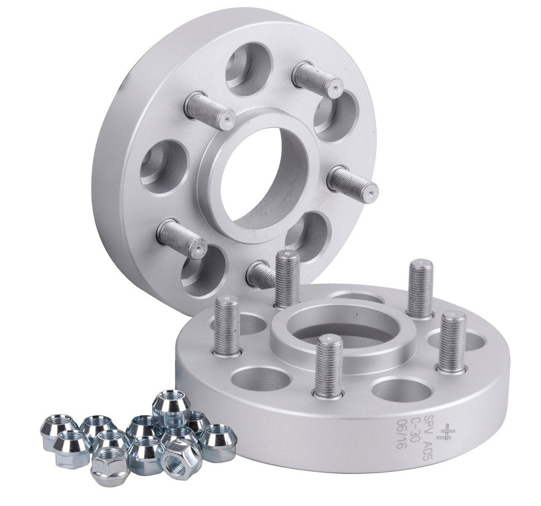 Hofmann Spurverbreiterung Aluminium 2 Stück (23mm pro Scheibe / 46 mm pro Achse) inkl. TÜV-Teileguta