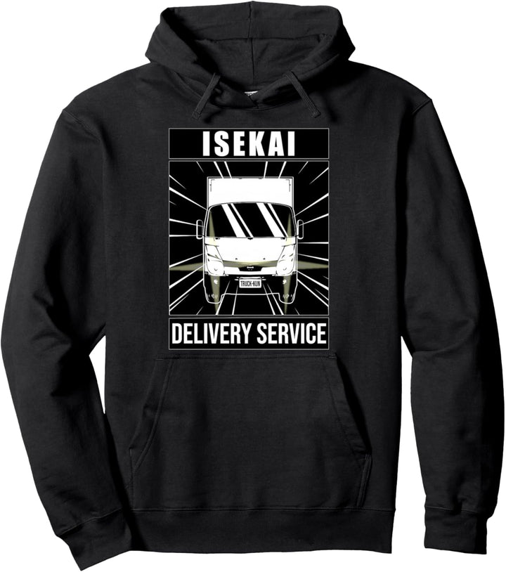 Truck-Kun ISEKAI LIEFERDIENST! | JAPANISCHES Kanji Pullover Hoodie