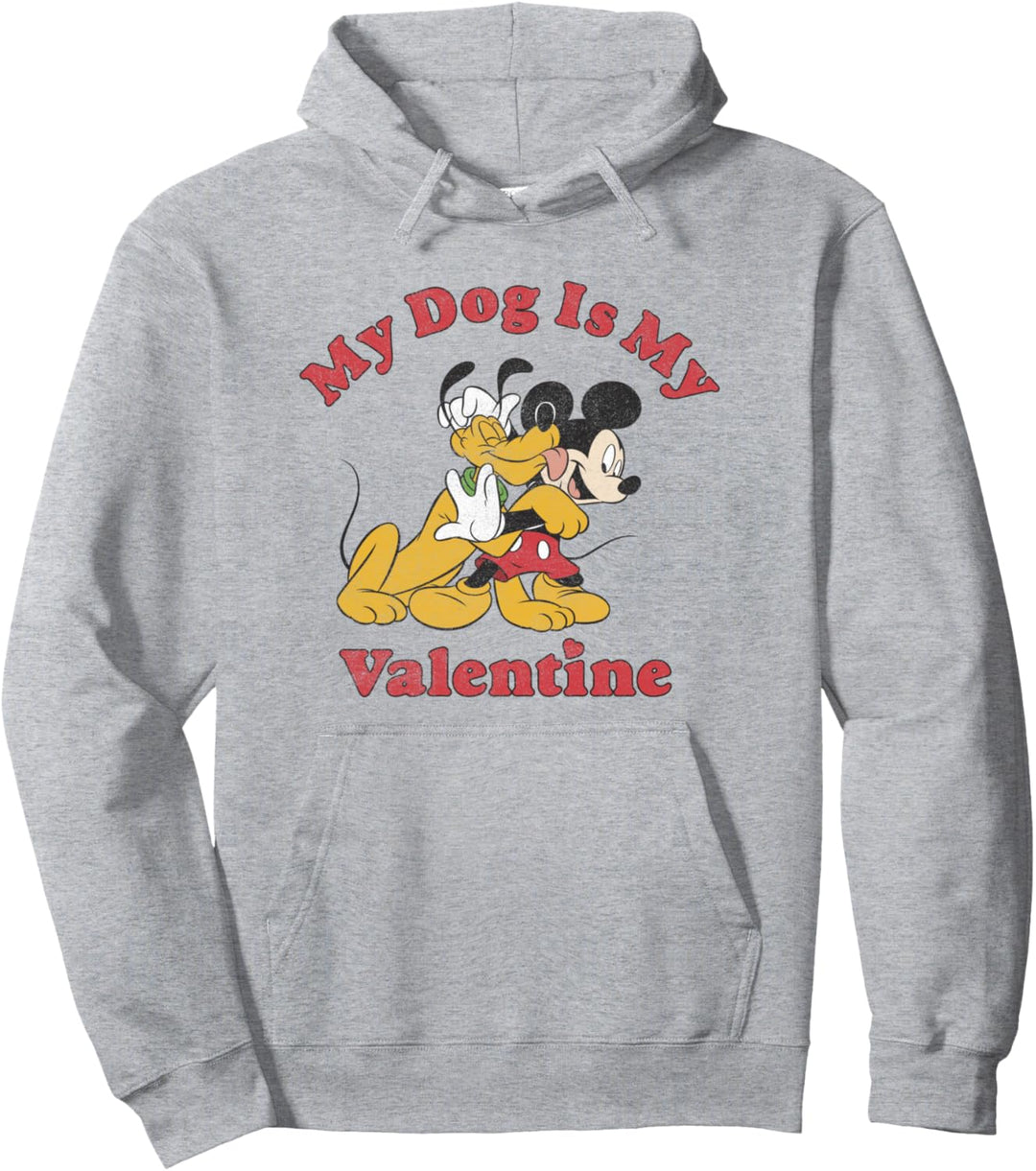 Disney Mickey & Friends Valentinstag My Dog Pluto Vintage Pullover Hoodie