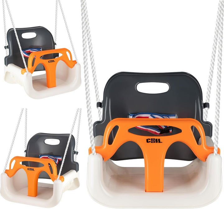COIL Kinderschaukel Babyschaukel Outdoor 3-in-1 Schaukel Baby Verstellbarer Kinderschaukel Indoor mi
