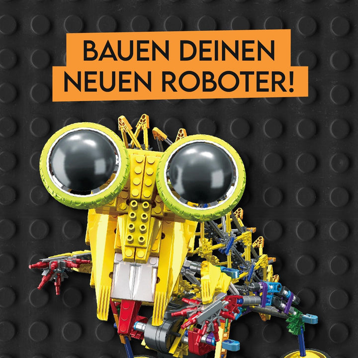 Science4you Robotics Omegabot - Roboterbaukasten für Kinder, Bauen Sie Ihren eigenen laufenden Robot
