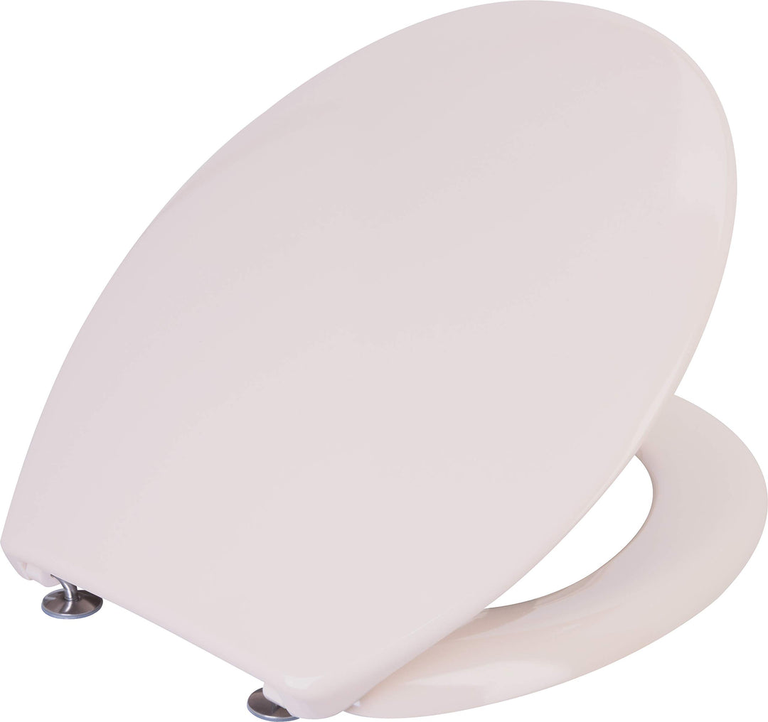 Cornat WC-Sitz "Cetina" - Schlichter Look in beige - Pflegeleichter Duroplast - Unifarbenes Design p