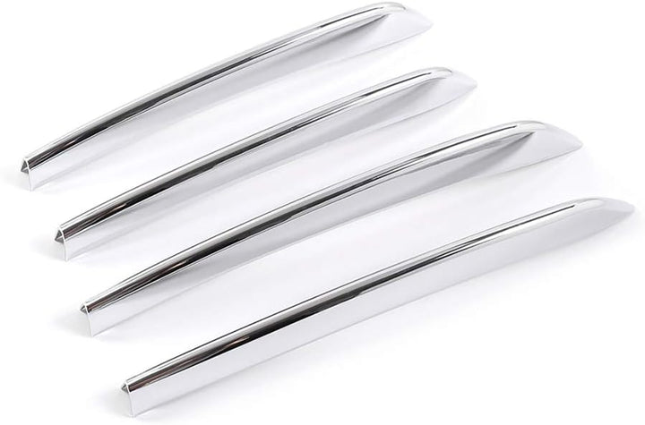 KUNGKIC ABS Chrom Auto Frontstossstange Kühlergrill Nebelscheinwerfer Abdeckung accessories Car Bump