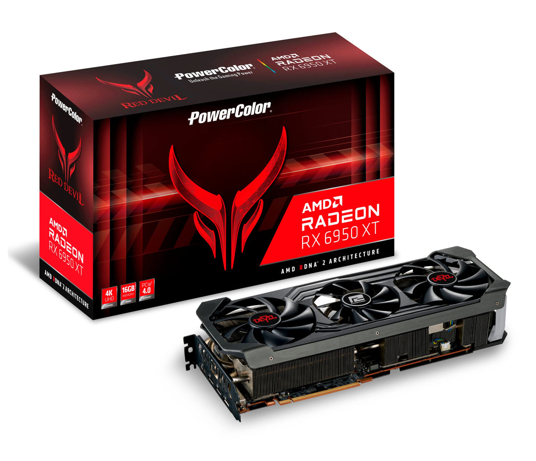 PowerColor Vaizdo plokštÄ Radeon RX 6950 XT Raudona Devil 16GB GDDR6 256bit