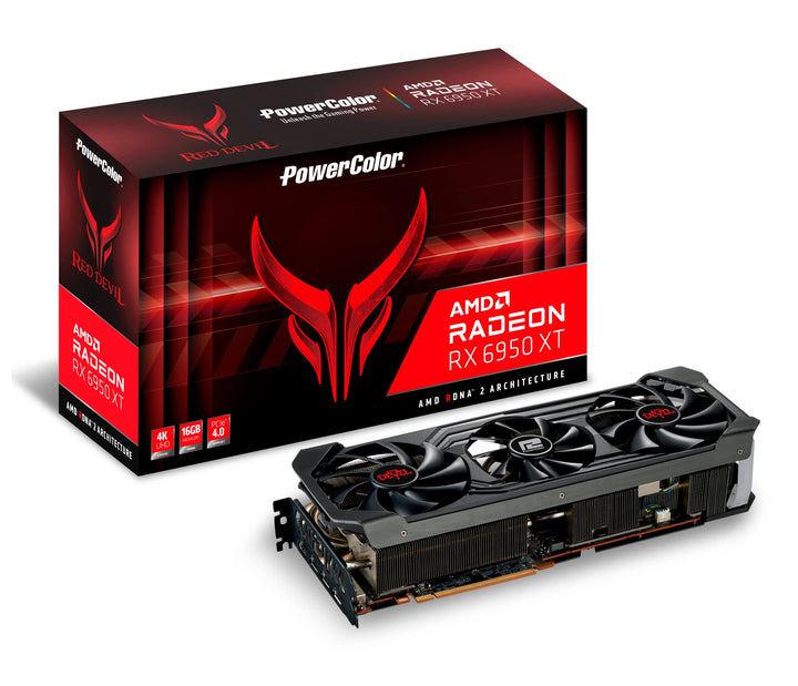 PowerColor Vaizdo plokštÄ Radeon RX 6950 XT Raudona Devil 16GB GDDR6 256bit
