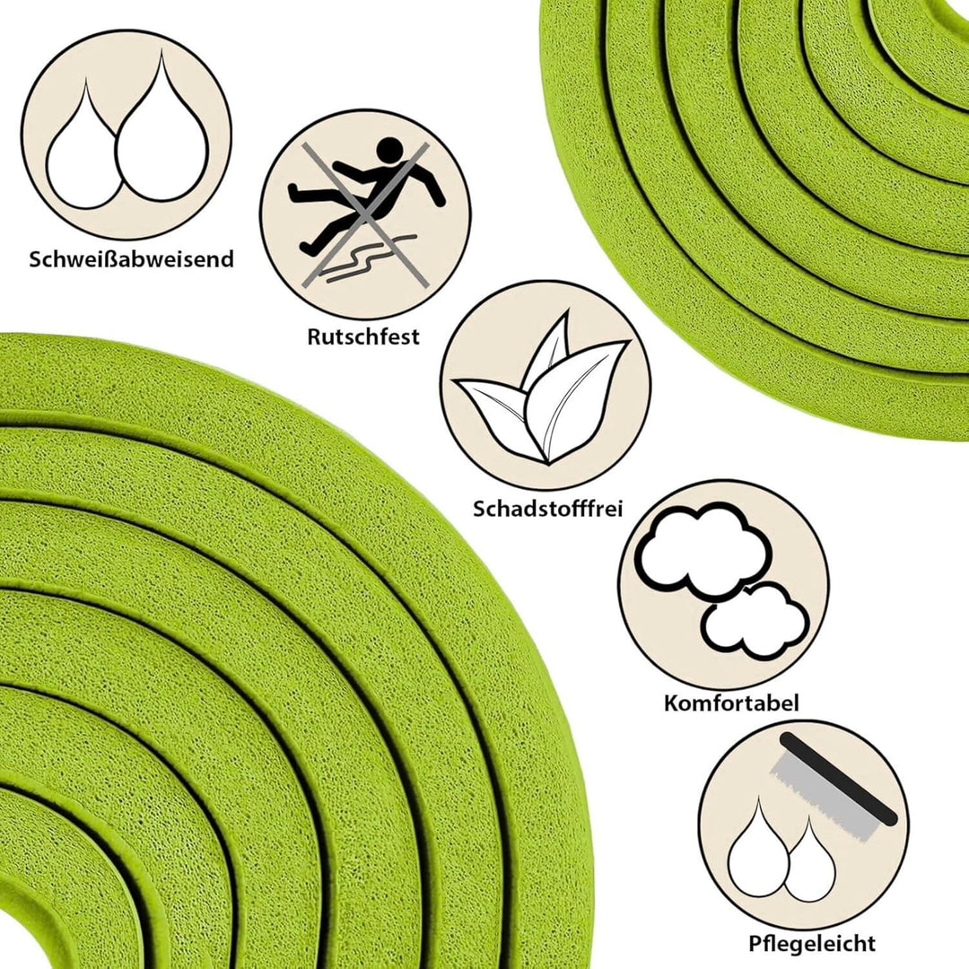 Yogamatte, Fitnessmatte Rutschfest Und Trainingsmatte, Yoga Matte Dicker, Sportmatte Dicke, Gym Matt
