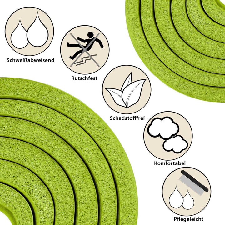 Yogamatte, Fitnessmatte Rutschfest Und Trainingsmatte, Yoga Matte Dicker, Sportmatte Dicke, Gym Matt