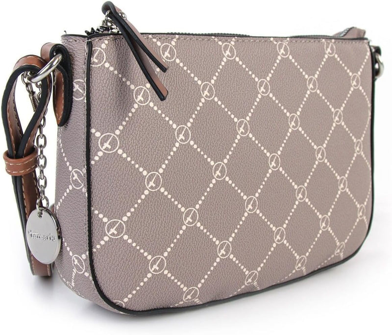 Tamaris Umhängetasche TAS Anastasia Classic 31175 Damen Handtaschen Print Einheitsgrösse Taupe 900,