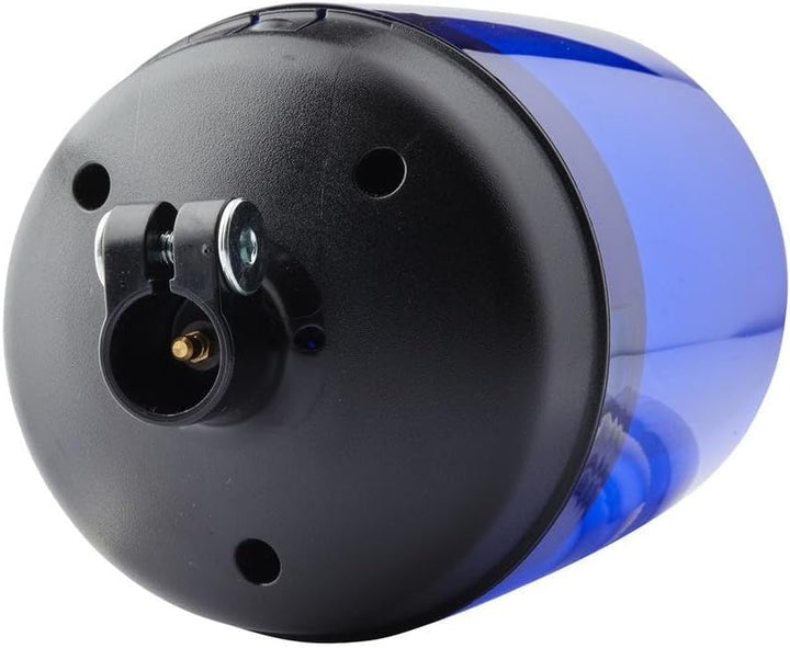HELLA - Halogen-Rundumkennleuchte - KL 7000 - 24V - blau - Rohrstutzen - Menge: 1 - 2RL 008 060-011