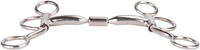 Equinate Westerngebiss Billy Allen Bit mit Shanks Edelstahl 11,5cm, 11,5cm