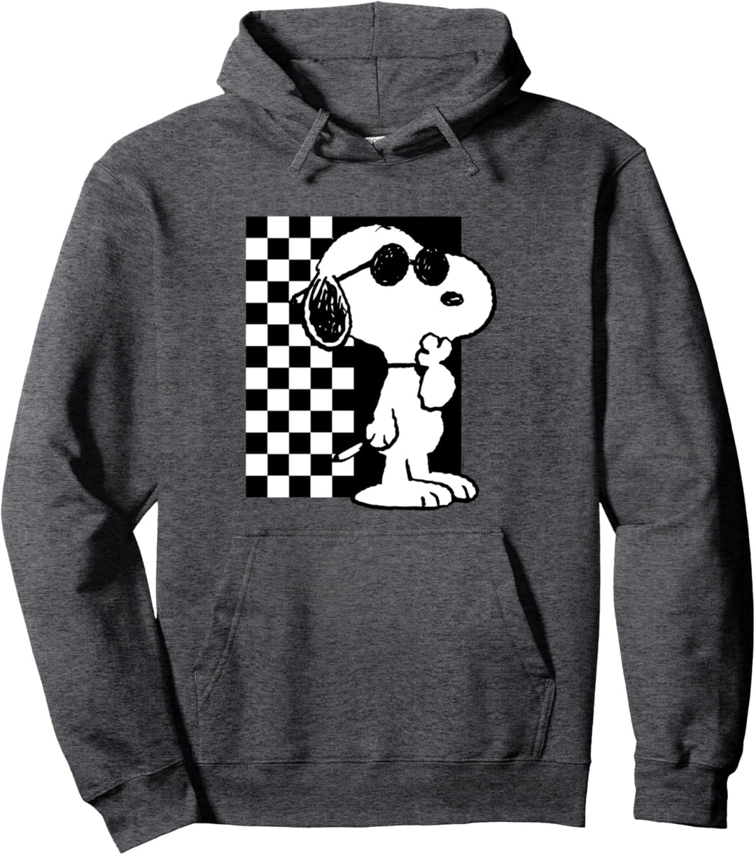 Peanuts - Snoopy Coolness Checkered Pullover Hoodie