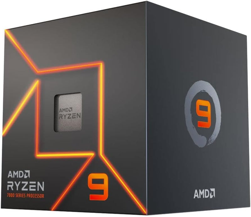 AMD Ryzen 9 7900 Processor 3.7 GHz 64 MB L3 Box, Schwarz