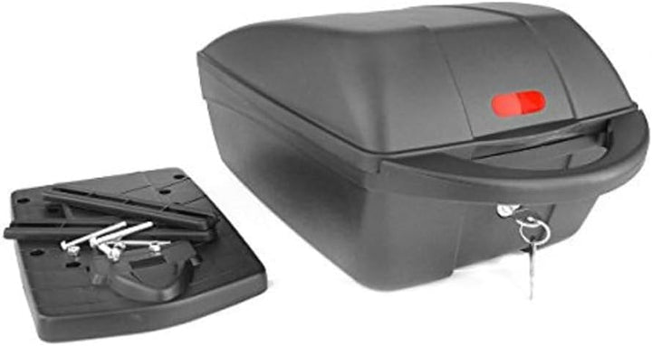 Polisport Kinder Bagagedragerbox Top Case Polisport 051 201 01 Gepaecktraegerbox Schwarz, Schwarz, S