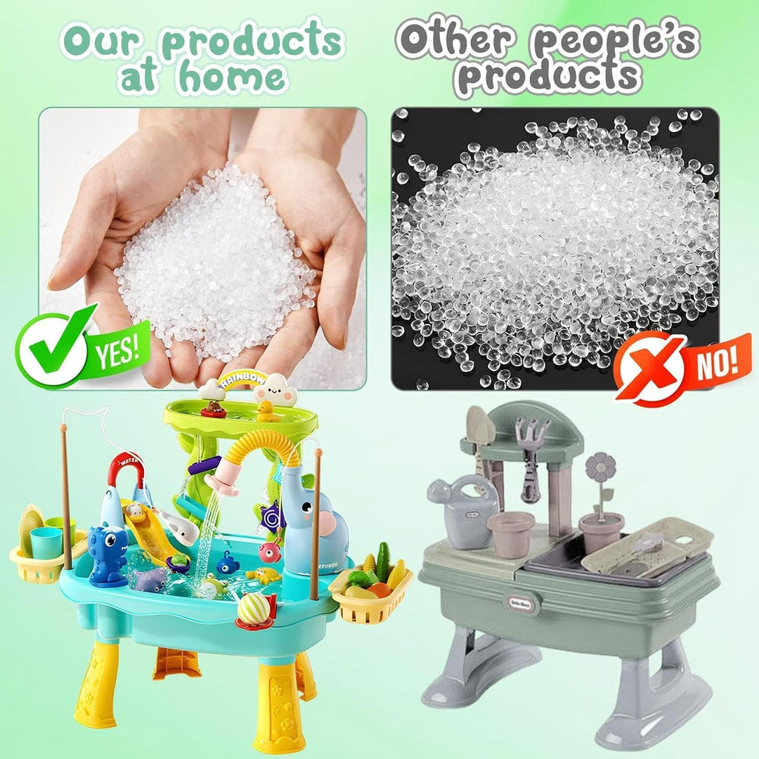 Kinder Wassertisch Angelspielzeug Mit Elektropumpe | Spielzeug-Küchenspüle für draussen Für Und Mädc