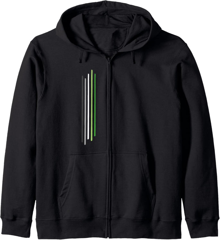 Subtle Aromantic Pride, Aro Flag, Pride Month Kapuzenjacke