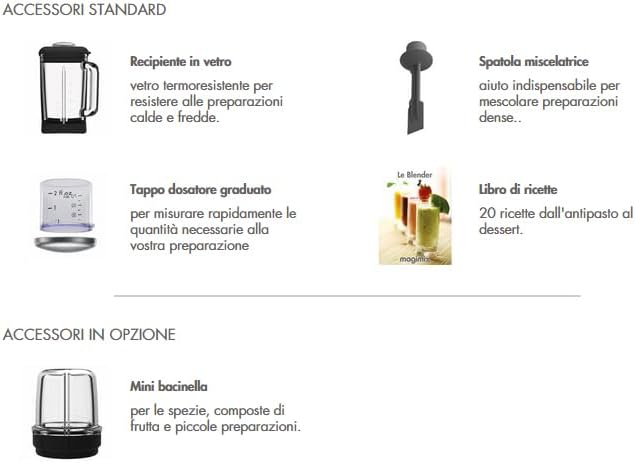 Magimix 11630EA Blender, Kunststoff, 1800 milliliters, 1