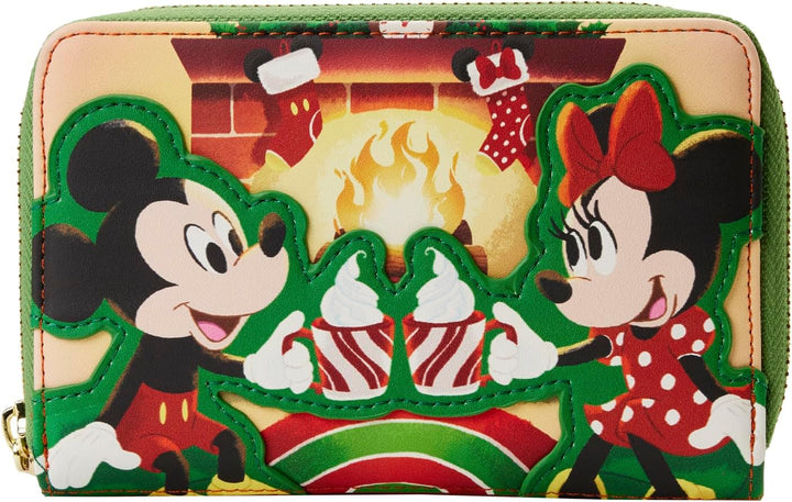 Mickey Mouse Loungefly - Hot Cocoa Fireplace Frauen Geldbörse Standard, Standard