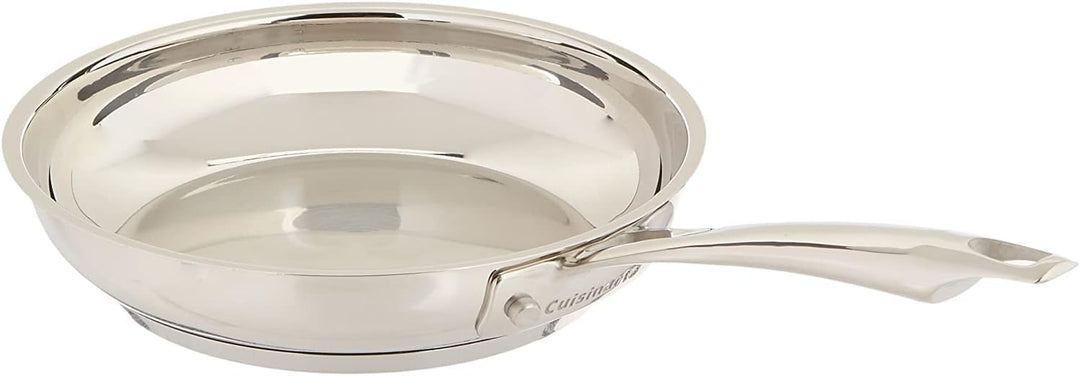 Cuisinart Professionelle Edelstahl-Pfanne, 20,3 cm Edelstahl 8-Inch, Edelstahl 8-Inch