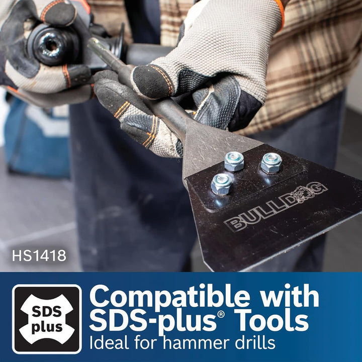 Bosch HS1418, 12,7 x 27,9 cm. SDS-plus® Bulldog™ Bodenschaber 1 Klinge 5-Inch, 1 Klinge 5-Inch