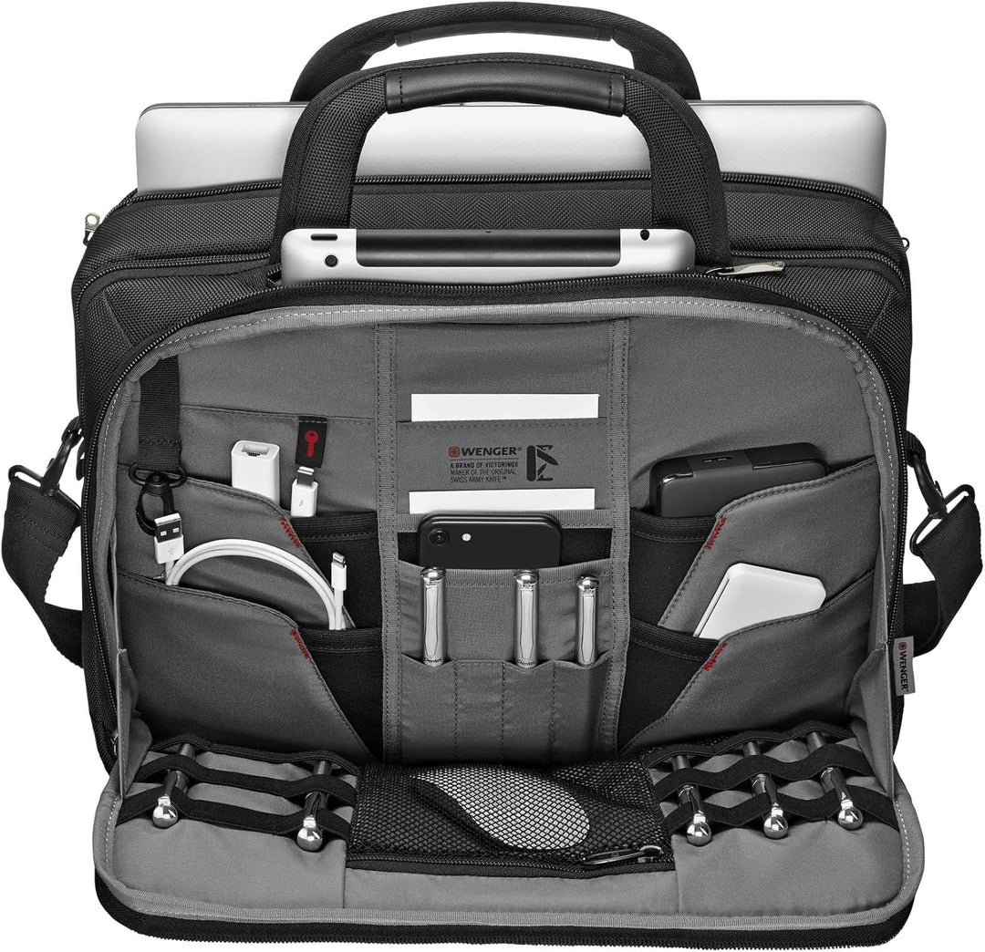 WENGER BC Refresh/Pro Breifcase bk 14-16 612267, Schwarz