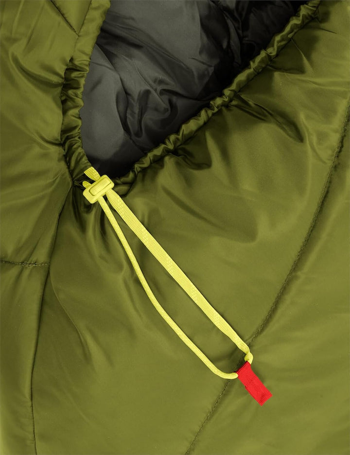 VAUDE Mumienschlafsack Sioux 800 II Blau, atmungsaktiver 3-Jahreszeiten Schlafsack 2°C – 8°C, kompak