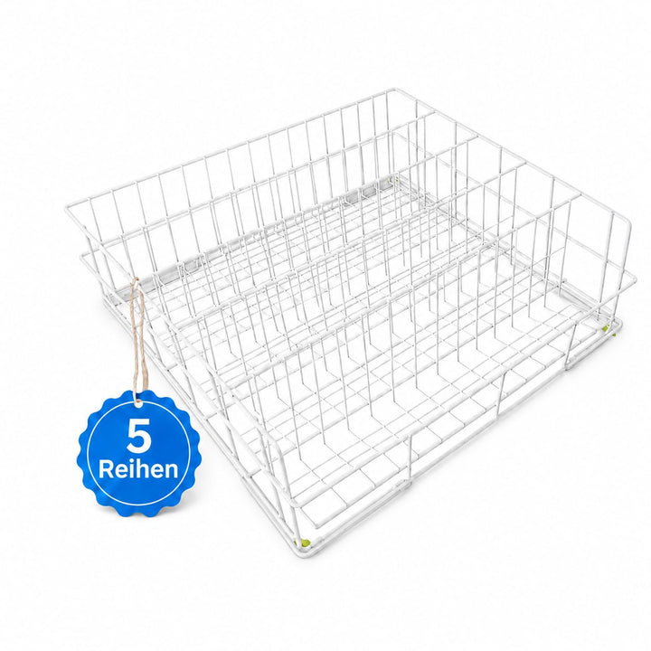 Spülkorb Drahtgitterkorb 500x500 mm - 5 Reihen Gastronomie Professional Gläserspülkorb vers. Grössen