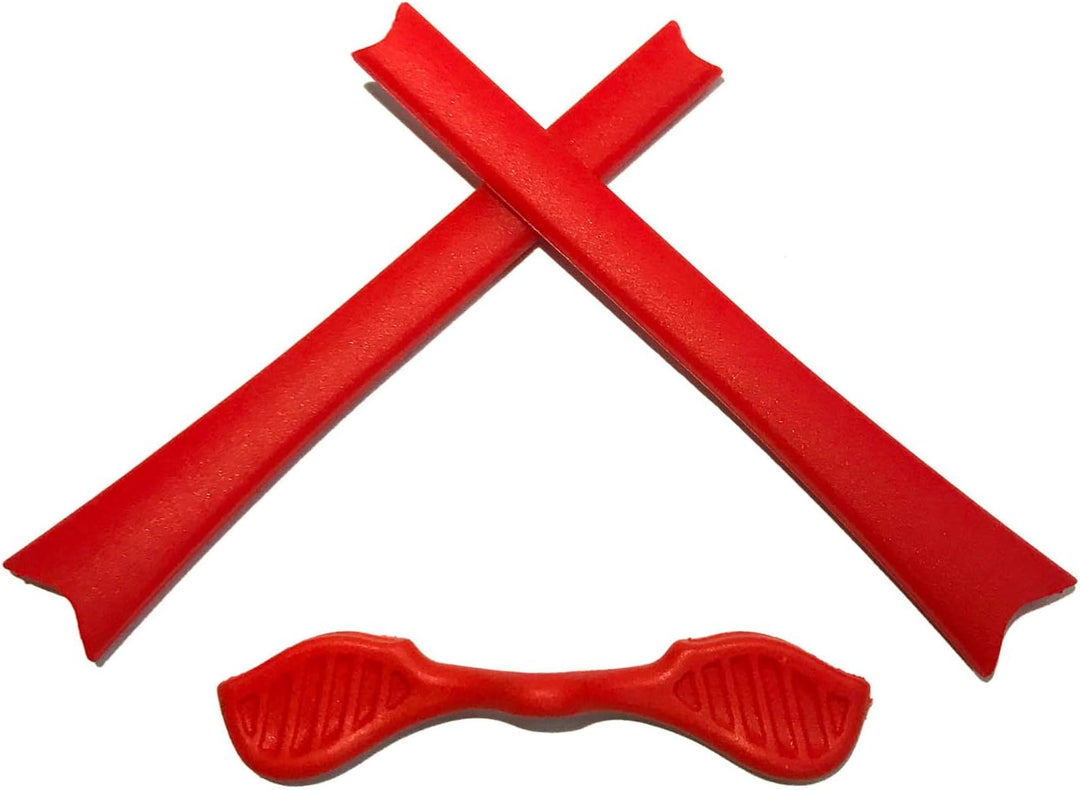 HKUCO Replacement Silicone Leg Set For Oakley Radar Ear socks Rubber Kit Red/Blue/Black/Yellow/White
