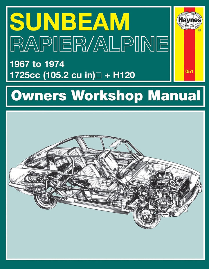 Sunbeam Alpine & Rapier Owners Workshop Manual: 67-74, Taschenbuch
