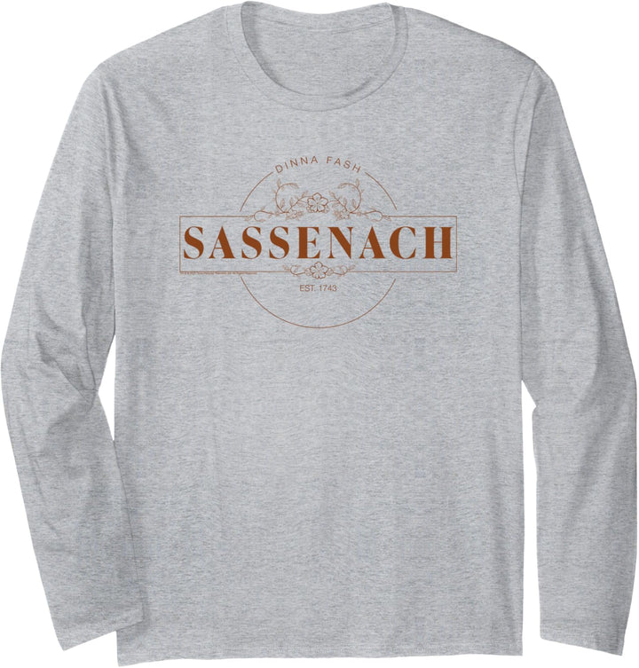 Outlander Blumensassenach Langarmshirt