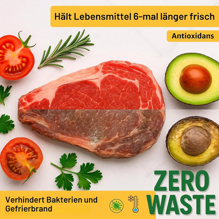 BOLSEMACK Vakuumierbeutel 30x40cm - Vakuumbeutel 100 Stück für alle Vakuumierer & Lebensmittel Vakuu