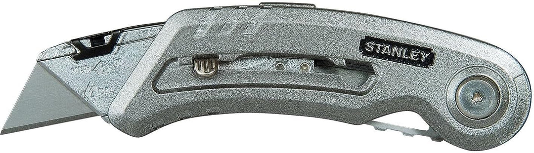 Stanley Quickslide II Sportmesser (gezahnte Sportklinge, mit Sicherheitssystem für sicheres Arbeiten