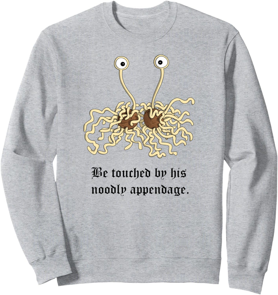 Fliegendes Spaghettimonster Pastafari Atheist Komisch Geek Sweatshirt