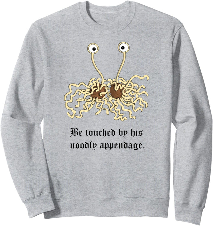 Fliegendes Spaghettimonster Pastafari Atheist Komisch Geek Sweatshirt