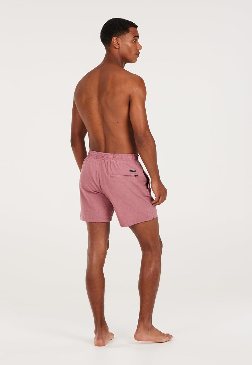 Protest Herren Badeshorts Davey M Deco Pink, M Deco Pink