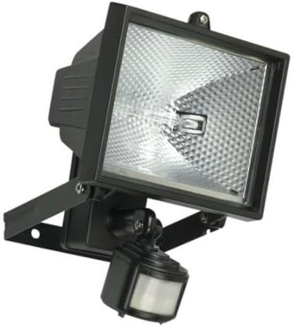 Halogenleuchte mit Sicherheitslicht und PIR-Bewegungssensor (Passiv-Infrarotmelder), für den Aussenb