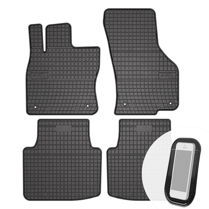 Gummimatten Auto Fussmatten Gummi Automatten Passgenau 4-teilig Set - passend für VW Arteon ab 2017