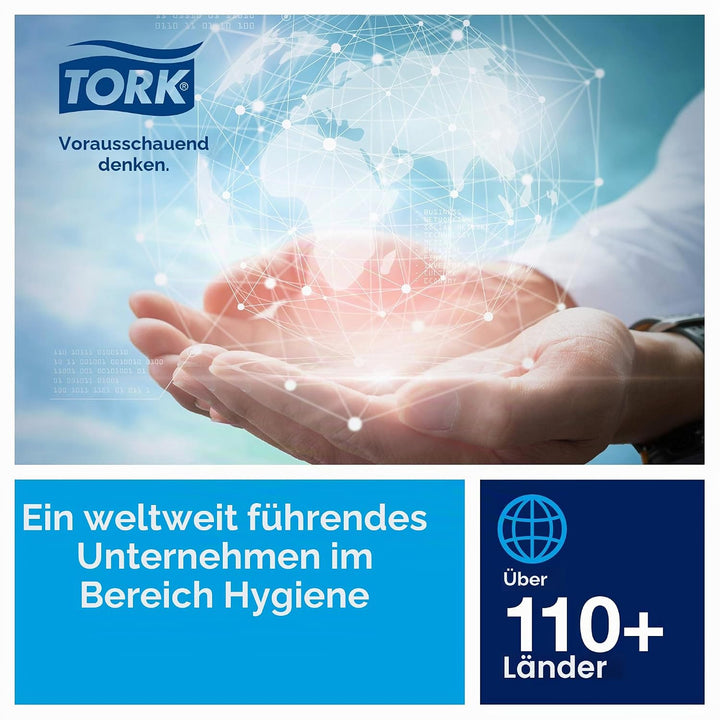 Tork Matic Spender für Rollenhandtücher Weiss H1, Nachfüllanzeige, Elevation Design, 551000 One Size