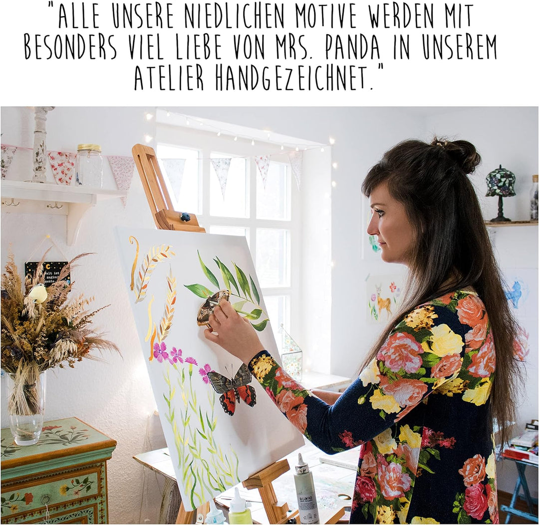 Mr. & Mrs. Panda Motiv WC Sitz Pinguin marschierend - Geschenk, Frühaufsteher, Klobrille, Toilettend