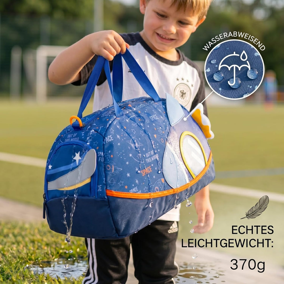 Suweir Sporttasche Kinder Schwimmtasche Mädchen Wasserdicht Reisetasche Weekender Badetasche Niedlic