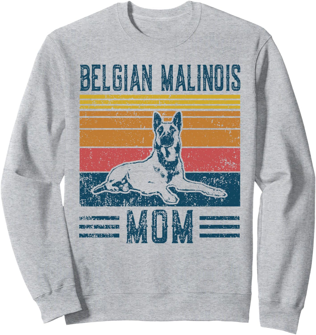 Belgische Malinois Mom - Vintage belgische Malinois Mom Sweatshirt