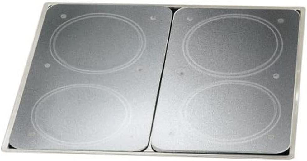 Herdabdeckplatte Universal mit Sicherheitsfolie 2er Set