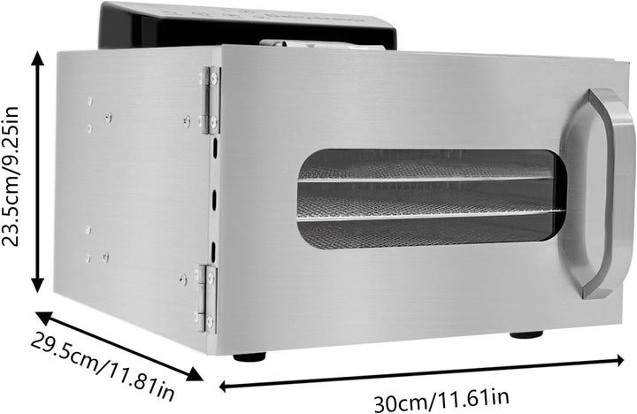 Dried Fruit Machine Mit Touchpanel, Sechs Ebenen, 400W | Robuster Stahl Für Küchen Oder Familien, Pr