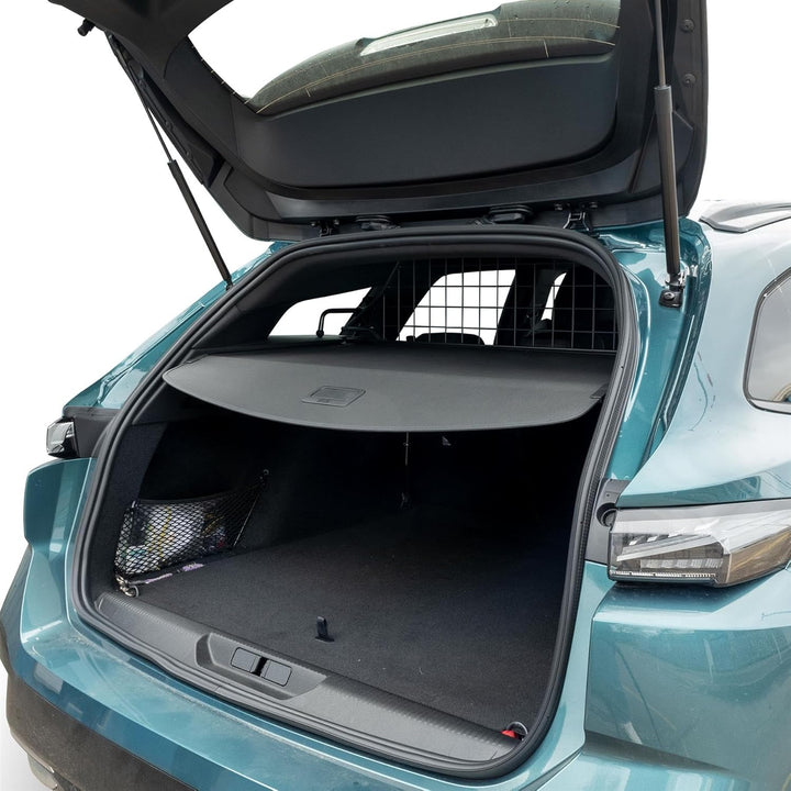 Travall Hundegitter für Peugeot 308 (2021-) Fahrzeugspezifisches Hundegitter, Kofferraumschutz für H
