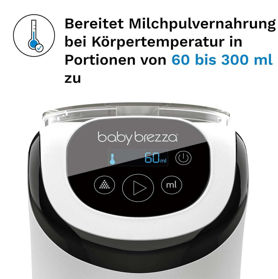 Baby Brezza - Formula Pro Mini automatischer Flaschenzubereiter- dosiert und mischt heisses Wasser u