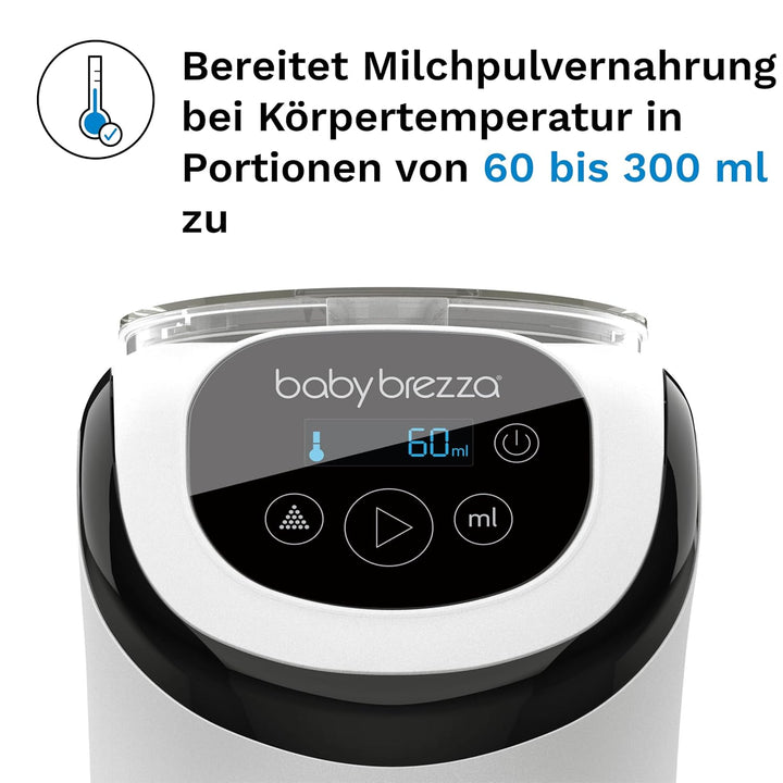 Baby Brezza - Formula Pro Mini automatischer Flaschenzubereiter- dosiert und mischt heisses Wasser u