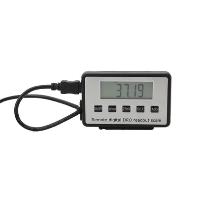Lfhelper Digitalanzeige LCD Drehmaschinen Linearskala Readout Kit Anbaumessschieber, Remote Digitala