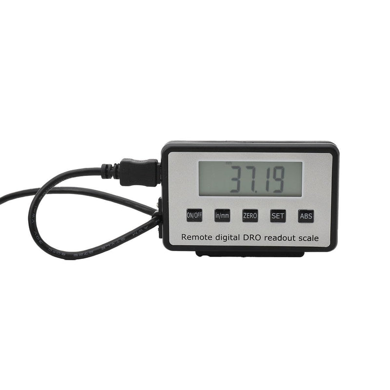 Lfhelper Digitalanzeige LCD Drehmaschinen Linearskala Readout Kit Anbaumessschieber, Remote Digitala