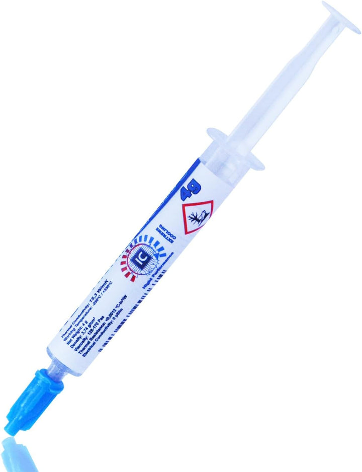 AABCOOLING Thermal Grease 6-4g - Hochleistungs 15,3W/mK Wärmeleitpaste mit Silber - Hoher Wärmeleitf