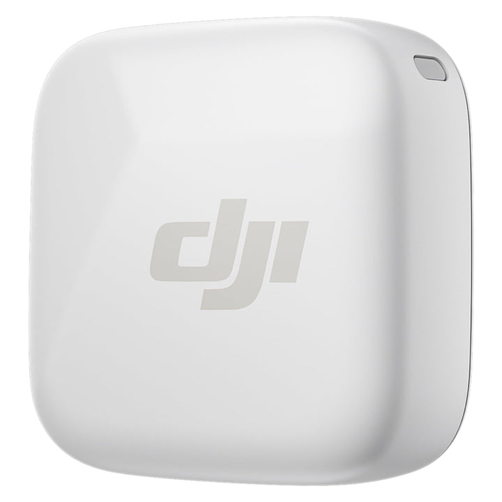 DJI Mic Mini Sender Mikrofon (Infinity Polarweiss), Ultraleicht, OsmoAudio, Geräuschunterdrückung, W
